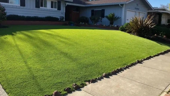 Genius Fake Grass Landscaping Ideas for Front Yards Dallas